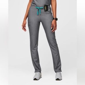 Figs 2.0 High Waisted Yola Graphite Gray, size L
